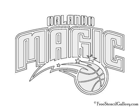 orlando magic logo black and white